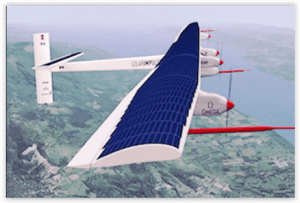 Possiblidades da energia solar - aviao