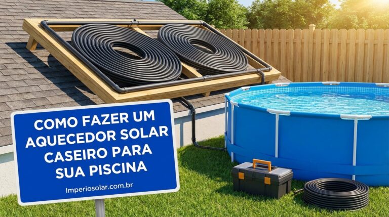 Como fazer um aquecedor solar caseiro para sua piscina