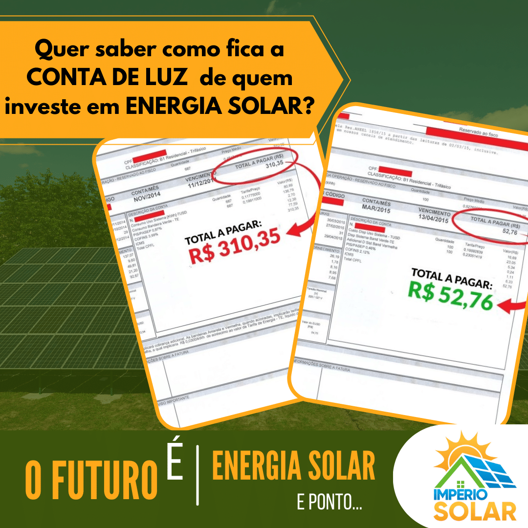 Por que minha conta de energia ainda esta alta após instalar painéis ...