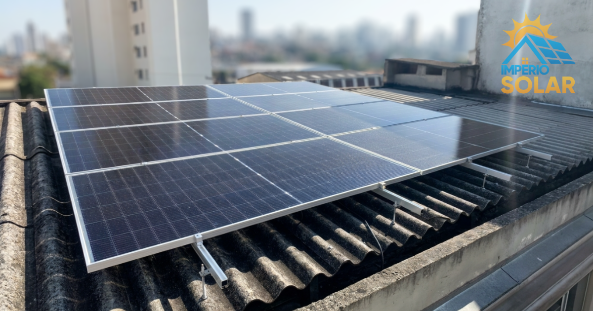 Sistema fotovoltaico residencial em São Paulo – SP | 3,15 kWp com painéis bifaciais