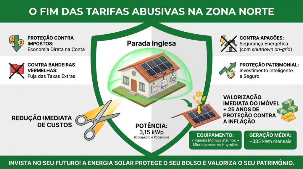 Infográfico: O Fim das Tarifas Abusivas na Zona Norte
