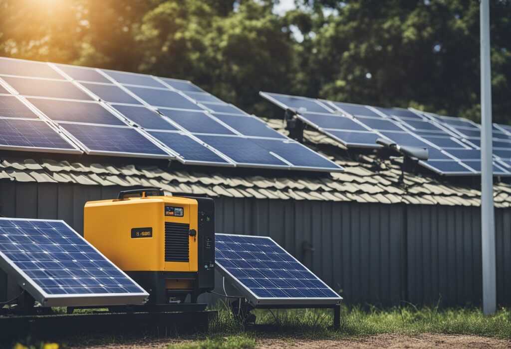 A combinação de geradores estacionários e energia solar é uma excelente maneira de proteger-se dos apagões de energia elétrica, especialmente durante eventos climáticos extremos.