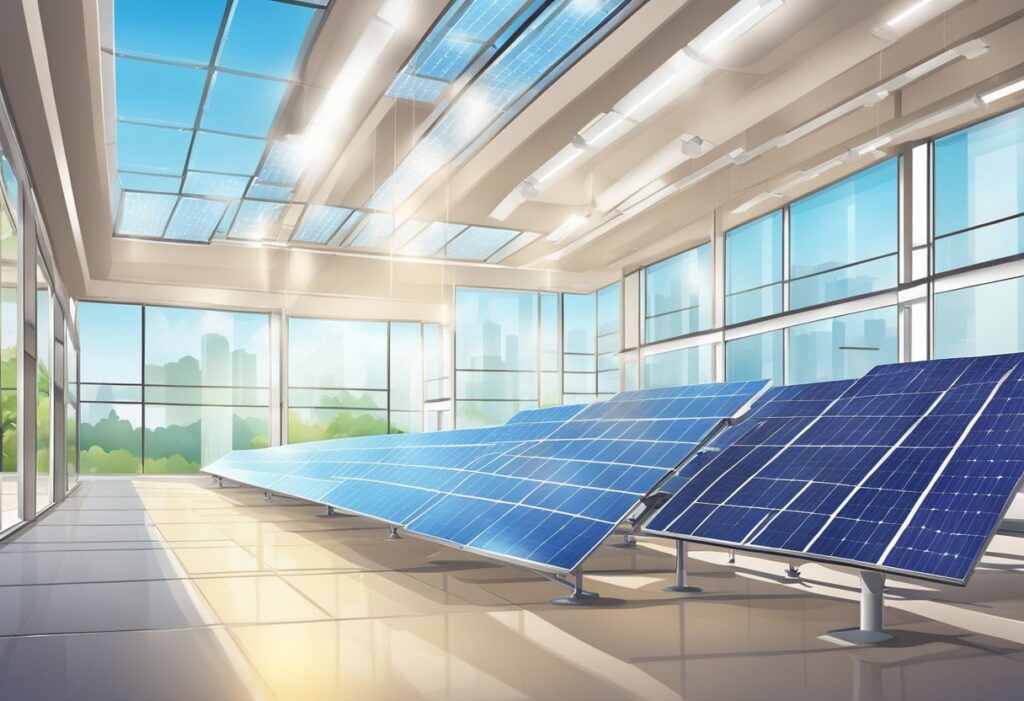 A energia solar em grandes centros comerciais pode trazer diversos benefícios, mas também apresenta algumas desvantagens