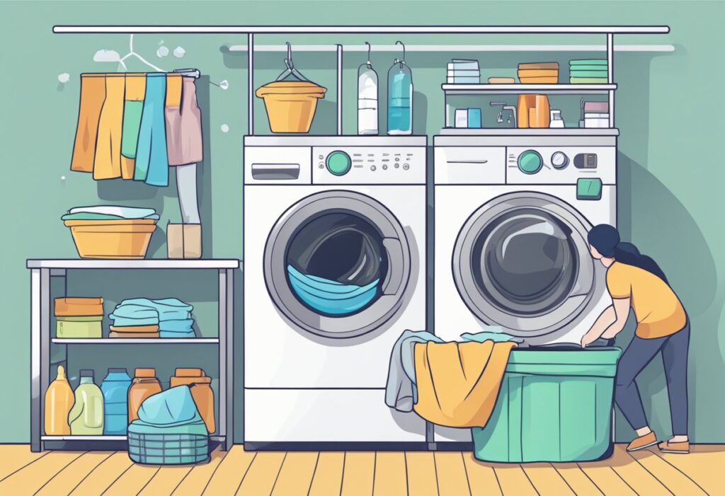 As máquinas de lavar e secar roupa possuem diversas funcionalidades que visam tornar o processo de lavagem e secagem mais eficiente e prático.