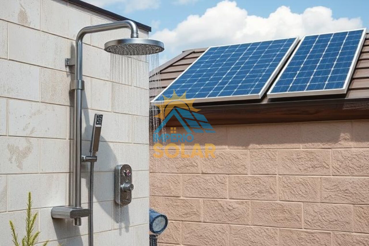 Chuveiro elétrico com energia solar, economize na conta de energia ...