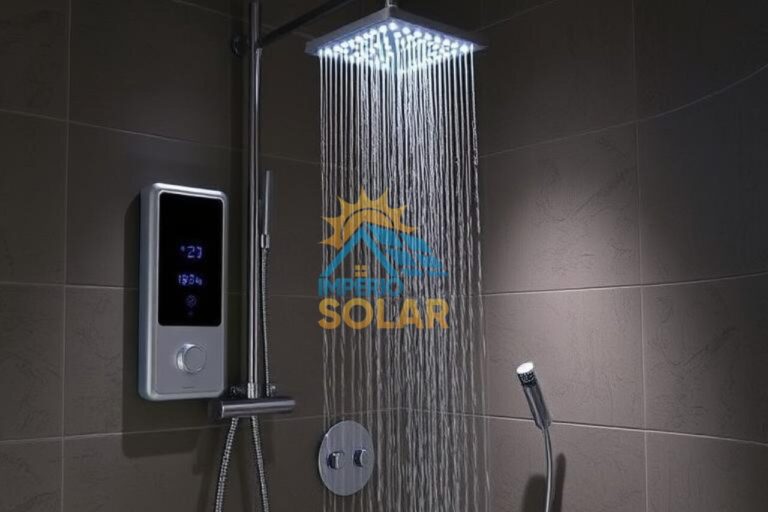 Chuveiro elétrico com energia solar, economize na conta de energia ...