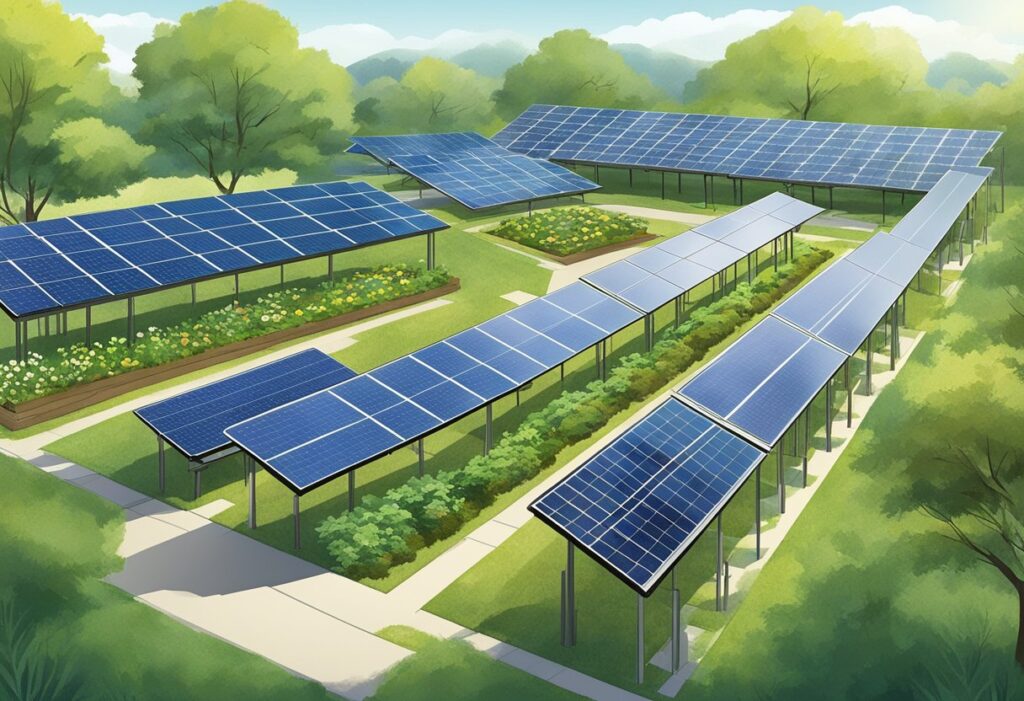 Uma das principais vantagens dos Jardins Solares é a sua capacidade de produzir energia limpa e renovável. Ao contrário dos combustíveis fósseis, que emitem gases de efeito estufa e contribuem para a mudança climática, a energia solar é uma fonte limpa e sustentável de energia.