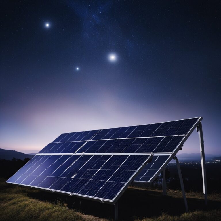 Painéis solares são uma fonte de energia renovável e sustentável que têm sido cada vez mais utilizados para gerar eletricidade em todo o mundo. No entanto, uma das limitações dos painéis solares é que eles só produzem energia durante o dia, quando há luz solar suficiente. Isso significa que, durante a noite, é necessário recorrer a outras fontes de energia para suprir a demanda.