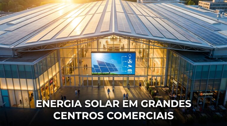 Energia solar em grandes centros comerciais (Shopping): Iluminação, climatização, lojas e restaurantes