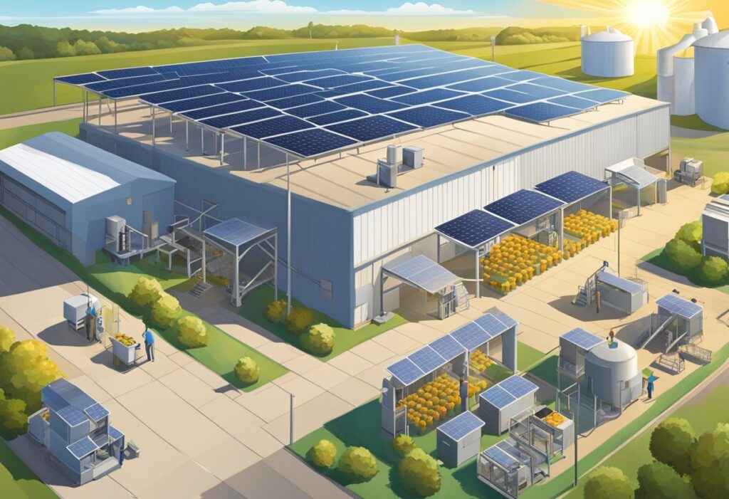 Algumas empresas de produtos alimentícios já adotaram a energia solar como fonte de energia em suas operações, trazendo benefícios econômicos e ambientais