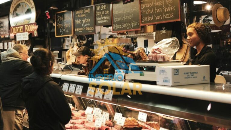 Energia Solar em Açougues e Peixarias: Minimizando Custos com Câmaras Frias, Freezers e Geladeiras