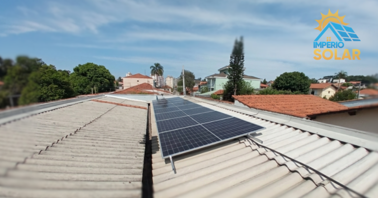 Sistema Energia Solar Fotovoltaica com capacidade de 4,32 kWp no bairro Água Fria em São Paulo