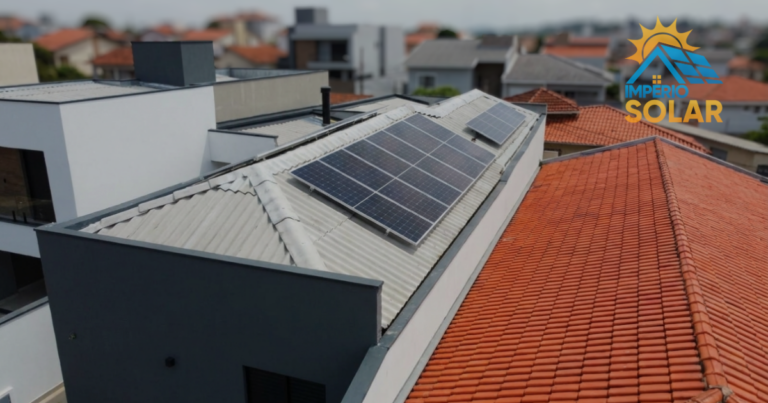 Veja como uma casa totalmente automatizada e climatizada na Vila Gustavo superou recortes e sombras no telhado gerando energia solar de alta performance.