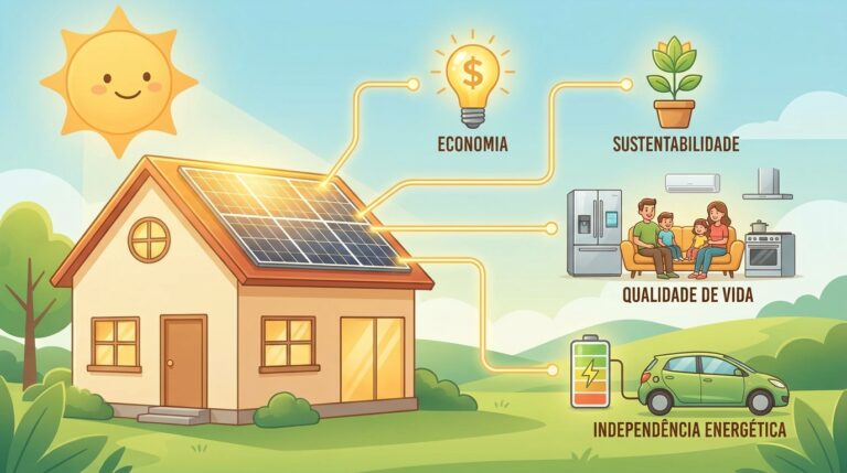 Como a energia solar pode mudar sua vida muito além da conta de luz?