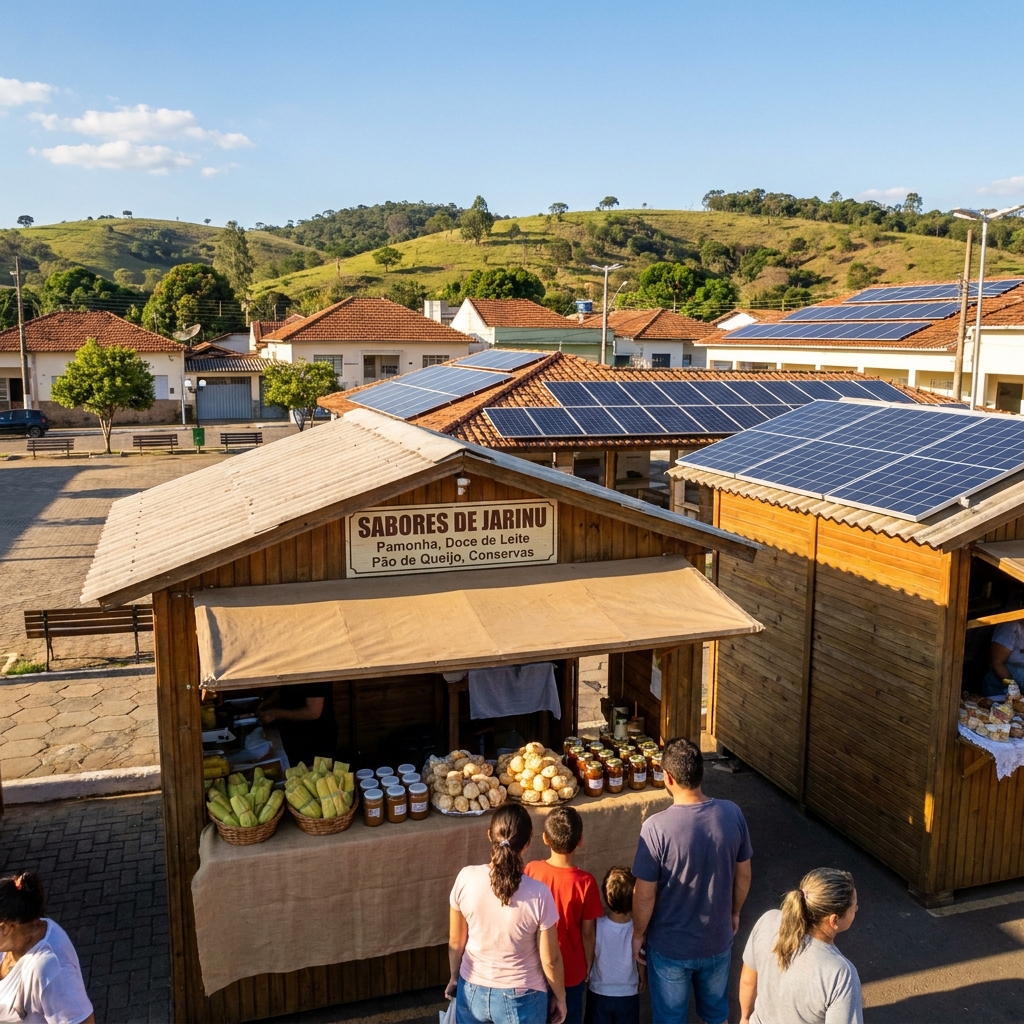 O sol sobre Jarinú: a riqueza que cai do céu e ninguém cobrava por ela