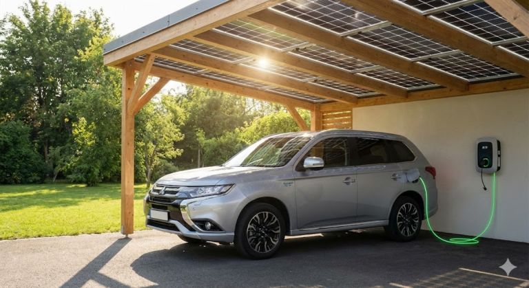 Carros híbridos plug-in: características e como a energia solar fotovoltaica complementa sua eficiência energética