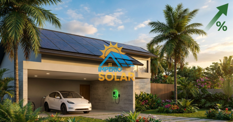 Imóvel com energia solar e infraestrutura para carro elétrico vale mais, vende mais rápido e atrai um perfil de comprador que paga melhor. Descubra os números reais do mercado brasileiro, entenda o payback cruzado e veja por que investidores já priorizam propriedades com selo de eficiência energética.